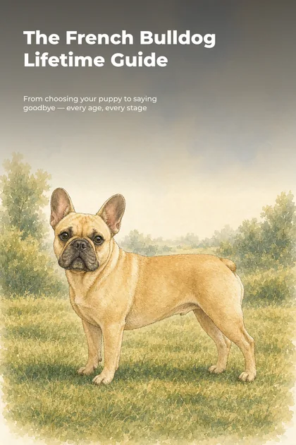 Cover of The French Bulldog Lifetime Guide — not published yet