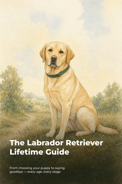 Cover of The Labrador Retriever Lifetime Guide — the finished handbook